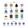 Buy cheap Oval Brilliant Cut Loose Moissanite Diamond 3*5mm-10*14mm Small Size For Jewelry Making from wholesalers