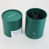 Buy cheap Green Cardboard Kraft Circular Paper Rigid Box Wrapping Paper Tubes from wholesalers