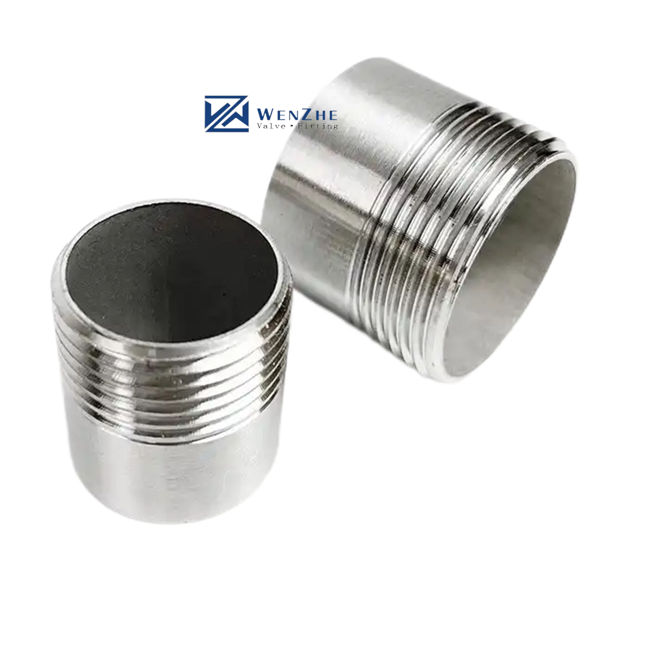 Stainless Steel 304 3 Inch NPT BSPP BSPT G Threaded Pipe Fitting for Customized Needs