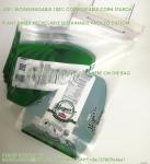 New design Durable Supermarket Bread Wicket Bag Print You Own Logo Plastic