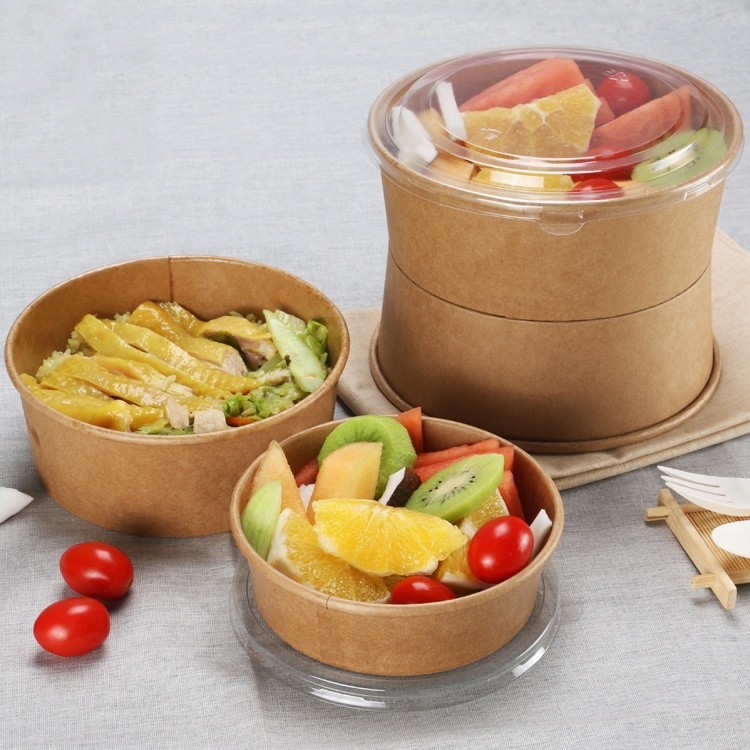 140-350gsm Paper Bowl Making Machine Salad Kebab Fast Fried Food Box Making Machine