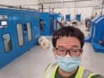 Building PVC Wire Extruder Machine Magnetic Power Tension Pay Off CE ISO