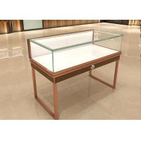 Buy cheap Multifunction Commercial Jewelry Display Cases Glass Top With Drawer Board product