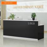 Stylistic Reception Room Table for Beauty Salon and Retail Checkout Counter