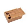 Buy cheap Sliding Lid Bamboo Socks Gift Box , Bamboo Candy Storage Box Wedding Snack Packaging Gift Box from wholesalers