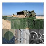 Galvanized Iron Wire Sand Green Retaining Wall for Square Hole Protection and