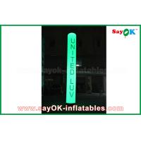 Buy cheap Outdoor Inflatable Lighting Decoration Led Long Tube Air Pillar Balloon For Wedding product