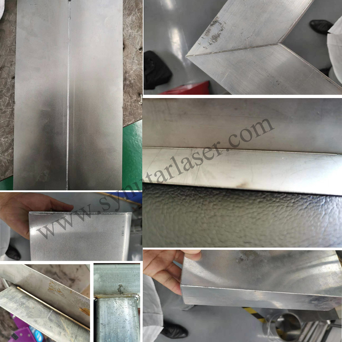 220V Handheld Metal Laser Welder 800W / 1200W Fiber Laser Welding Machine
