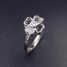 Buy cheap Minimalist Style Single Pearl Ring 925 Silver With Royal Crown Shape from wholesalers