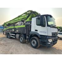 Buy cheap Used/second-hand 2020year Zoomlion Ready Mix Cement Boom Pump Benz Chassis 56m product