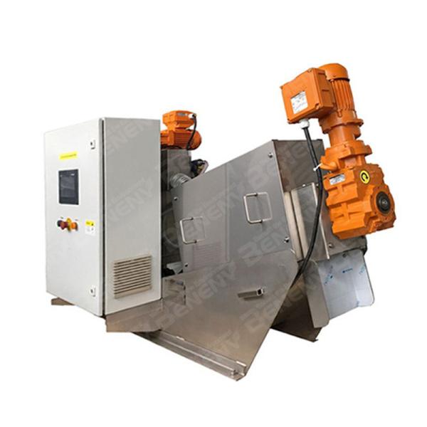 Buy cheap Multi Plate Sludge Dewatering Machine Containerized Wastewater Treatment Sludge Dehydrator from wholesalers