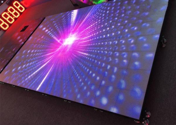 Buy cheap Stage DIY 3D IP31 4.81mm Dance Floor LED Display For Bar Club from wholesalers