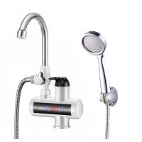 Buy cheap 3kw Deck Mounted Heater Faucet 3-5s Shower Faucet With Temperature Display product
