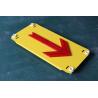 Buy cheap AC DC Solar Rubber Waterproof Reflective Traffic Signs Red LED Light from wholesalers