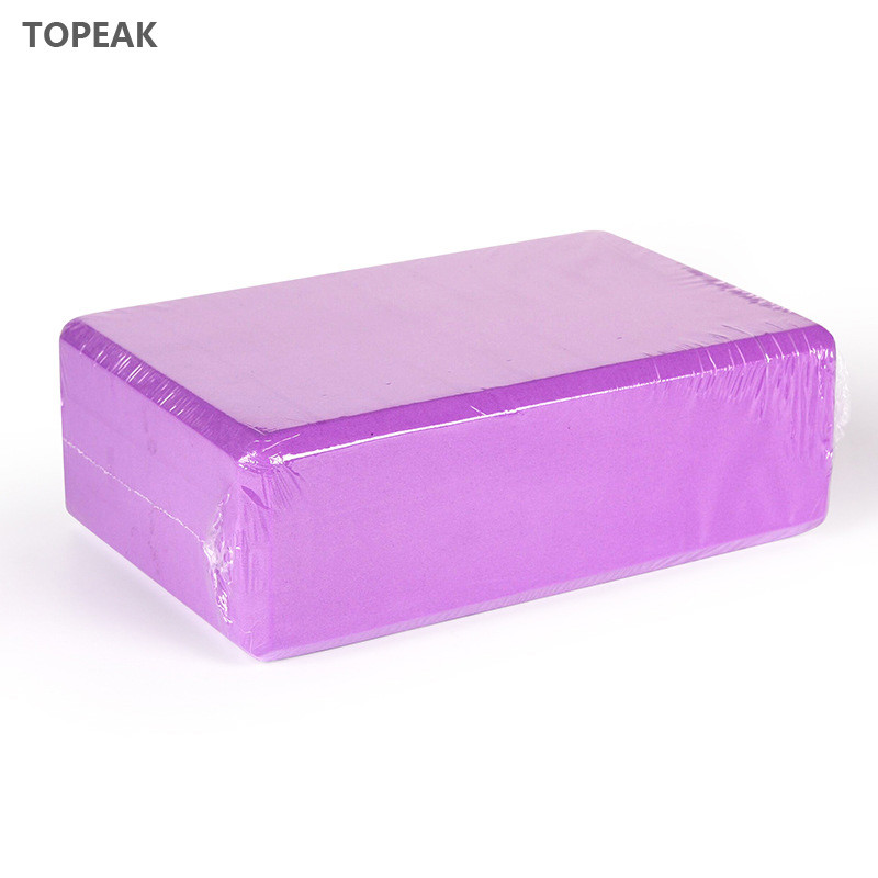 Fitness Light Pink Pure Purple Yoga Blocks 10cm 3"X6"X9"