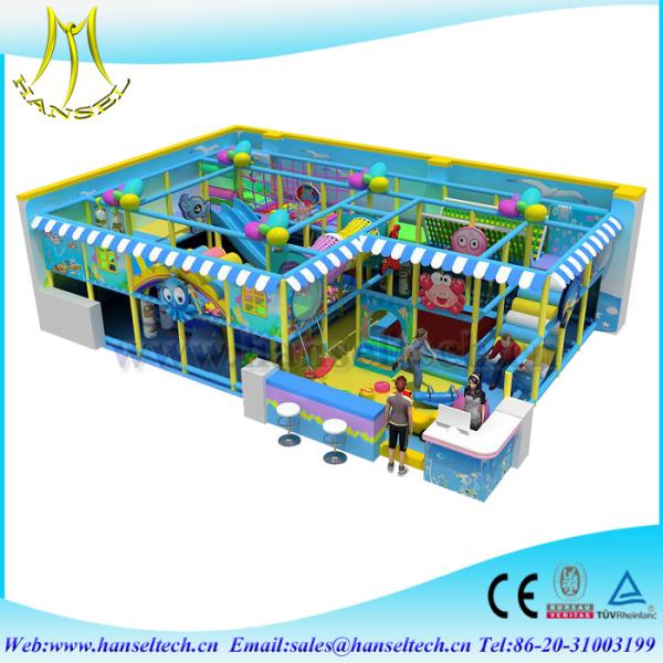 Quality Hansel custom design popular kids play ground equipment for children in the park for sale