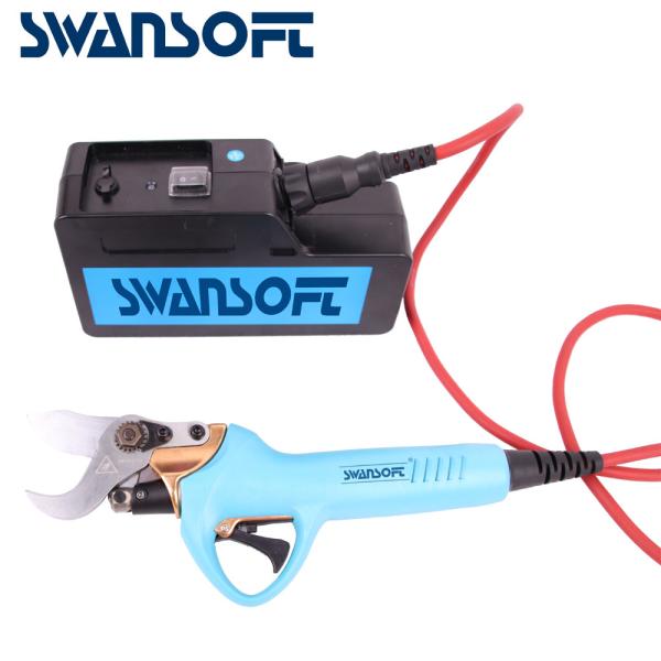 Buy cheap Swansoft 800g 30mm Electric Bypass Pruner Fruit Orchard Pruning Shear 36V 4AH from wholesalers