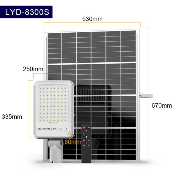 Buy cheap Solar Powered Waterproof Flood Lights With 3.2V 40AH Battery 120° Beam Angle from wholesalers