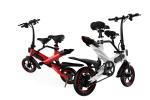 Electric Folding Commuter Bike , Electric Pedal Bike 25KM / H Adjustable Speed
