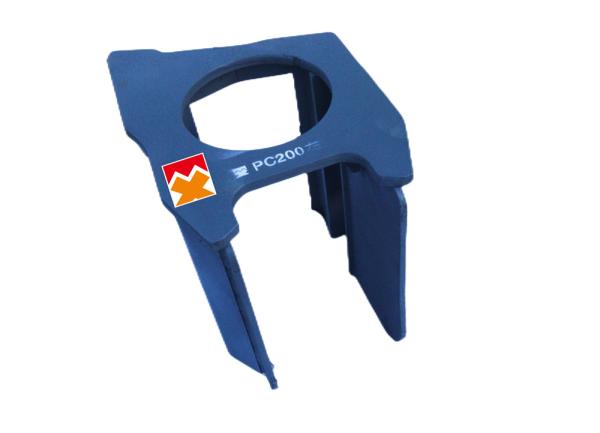 Buy cheap PC120 KOMATSU Excavator Undercarriage Parts Front Idler Front Fork Antirust from wholesalers