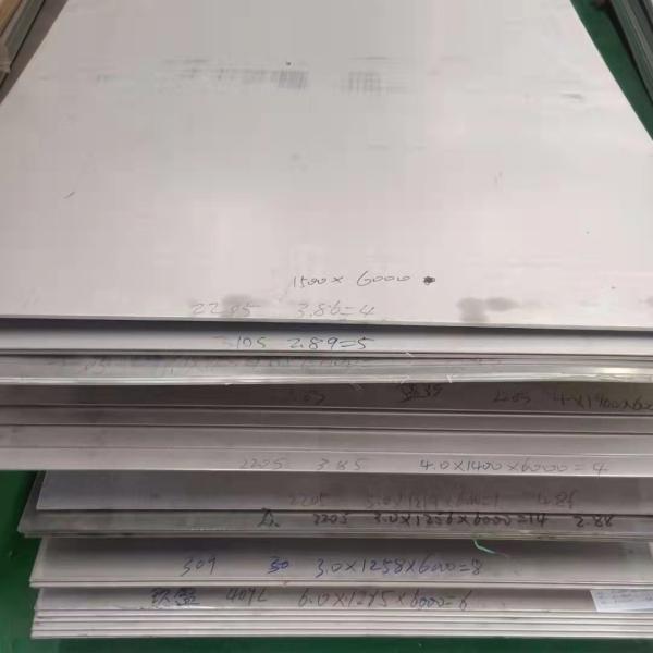 Buy cheap Hot Rolled 202 Stainless Steel Plate 3.0 - 8.0mm Width 1500mm SS Plate from BAOSTEEL from wholesalers