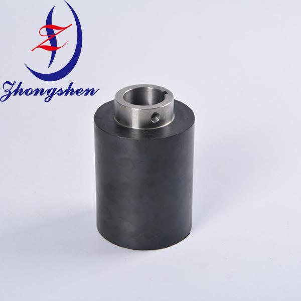 Buy cheap Layer Farm Egg Belt Transport Bearings Black Rubber Roller 30mm 45mm from wholesalers
