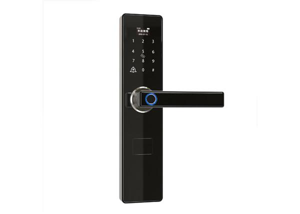Buy cheap Wifi Remote Control Wooden Sliding Door Lock , Bio Fingerprint Door Lock For Hotel from wholesalers