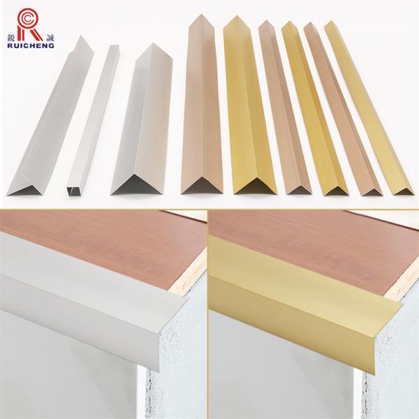 Buy cheap Extruded Aluminium Angle Profile Grade 6061 T6 Temper V Shape from wholesalers