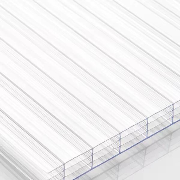 Buy cheap Twinwall Multiwall Transparent PC Sheet , Roofing Material Policarbonato Sheet from wholesalers