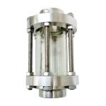 Straight Tube Sanitary Sight Glass Butt Weld Connection For For High Temperature
