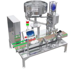 Buy cheap Automatic Single Head Bottle Ropp Capping Machine 1-5L/5-30L Drum 600BPH from wholesalers