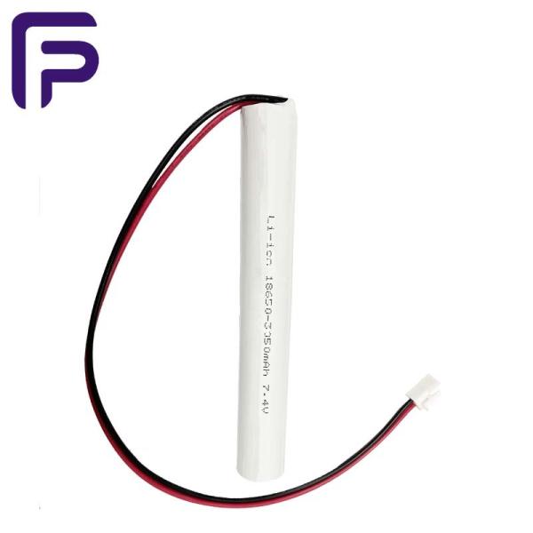 Buy cheap 2S1P 7.4V 18650 Lithium Ion Battery Pack 3050mAh White For Electronic Equipment from wholesalers