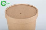 Soup Hard 12 Ounce Paper Cups , Restaurant Strong Insulated Disposable Cups
