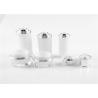 Buy cheap White Transparent Acrylic Jar Round Double Cosmetic Face Cream Jars 50g from wholesalers