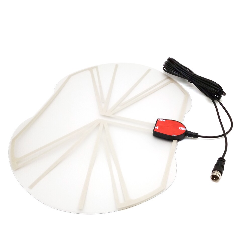 75ohm R.H.C.P Polarization Indoor TV Antenna 50 Miles Range No Monthly Subscription