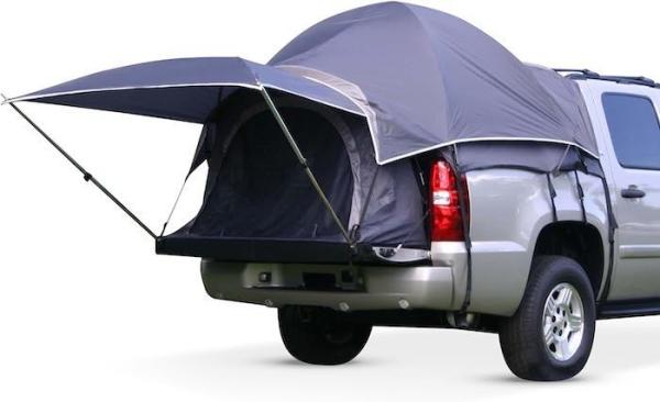 Buy cheap 72''Inch Grey Pickup Camping Tent 4-Season 2-Person Fiberglass Pole Waterproof Coated Polyester With Mesh Windows from wholesalers
