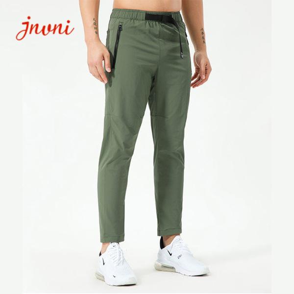 Ice Silk 130gsm Mens Activewear Bottoms Quick Drying Pants Hiking Plus Size