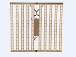 Aluminum Alloy LED Grow Light 1000W Dimmable Foldable Plant Growing Light