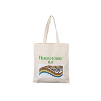Buy cheap White Square Large Tote Bags Foldable Canvas Grocery Bags For Shopping product