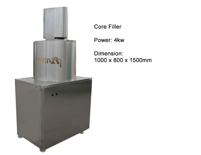 Siemens PLC Control Snack Food Extruder Machine For Puffs / Pastry / Filled Snacks