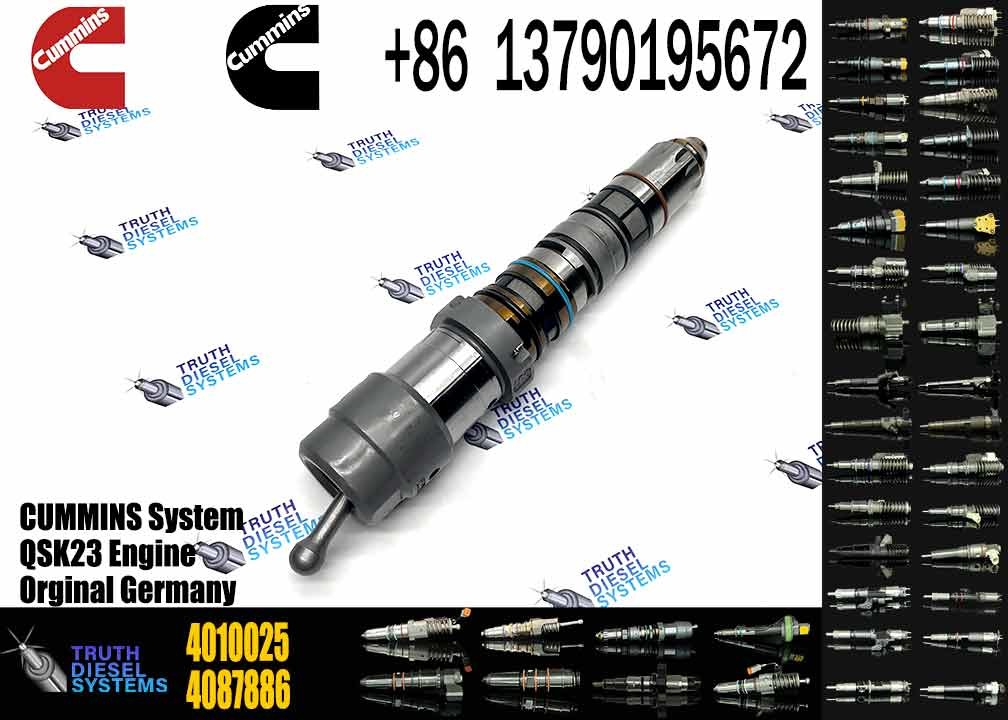 4326780 4088427 4087893 4001813 4010025 QSK60 QSK45 Fuel injector Engine Parts for Cummins QSK60
