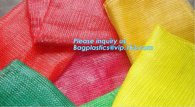 custom label vegetable onion potato raschel tubular mesh net bags,PE/PP hot sale good quality leno raschel mesh bags pac 1