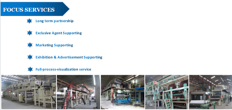 3200mm 450m Paper Making Machine Triplex Wire 180g Corrugated Paper Manufacturing