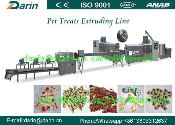 Buy cheap Pet Chewing Snack Processing Machine / feed extruder machine from wholesalers