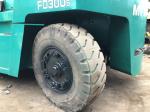 Mitsubishi 30ton Used Diesel Powered Forklift 1500mm Fork Length