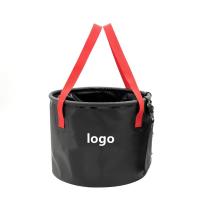 Buy cheap 500d PVC Coated Fabric 20L Outdoor Camping Fishing Folding Bucket Car Cleaning Bucket product