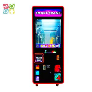 Buy cheap Old School Smart Doll Crane Machine Full Metal Cabinet Black Claw Crane Machine With Extra Prize Locker from wholesalers