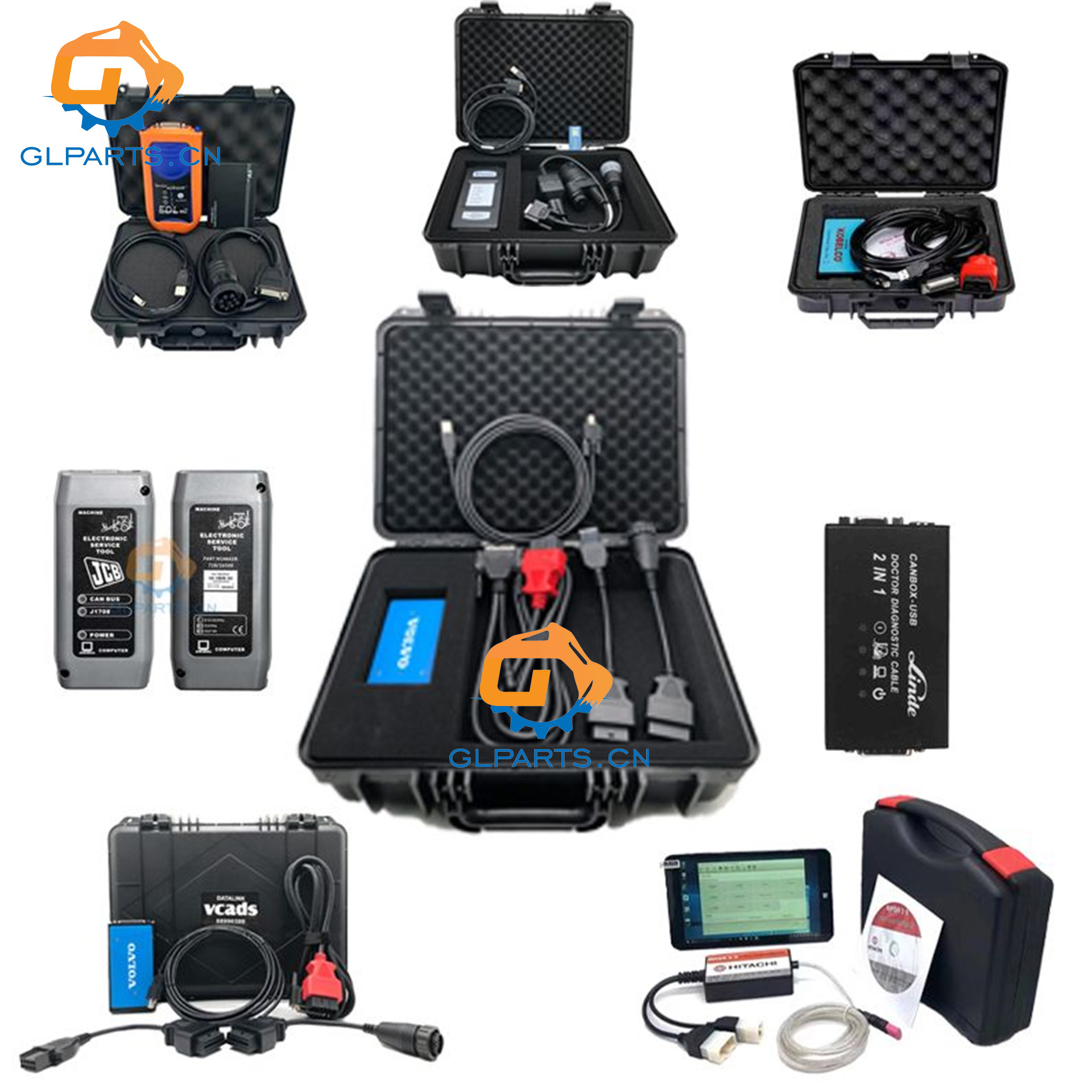 Heavy Equipment Excavator Diagnostic Tool 478-0235 317-7485 27610402 For Caperpillar