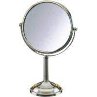 Buy cheap Round Lighted Stainless Steel Makeup Mirror led 1X~5X Customized product