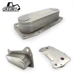 OKEIMT E330C Excavator Diesel Engine Parts C9 Oil Cooler Core E330 E336D Oil